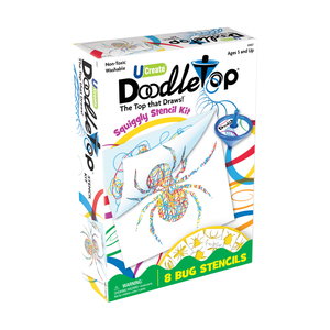 U-Create Doodletop Stencil Kit - Bugs